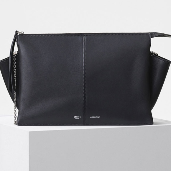 Celine Trifold Clutch on Chain - Picture 1 of 8
